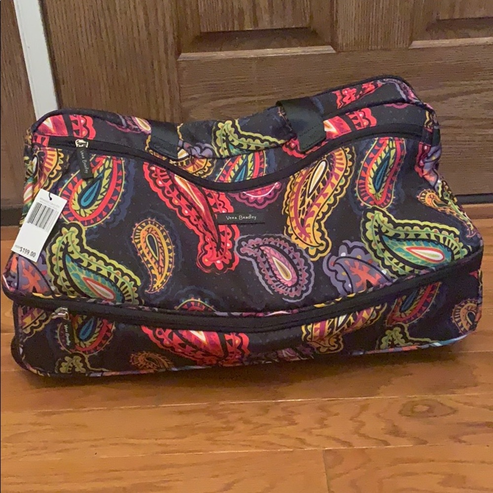 Vera Bradley wheeled carry-on